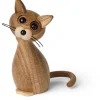 Trädekorationer<Spring Copenhagen Katt Lucky Trädekoration 15,9cm Ek