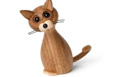 Trädekorationer<Spring Copenhagen Katt Lucky Trädekoration 15,9cm Ek