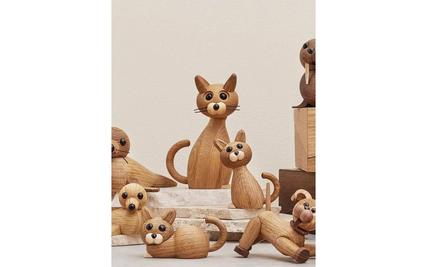 Trädekorationer<Spring Copenhagen Katt Lucky Trädekoration 15,9cm Ek