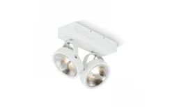 Rendl Kelly II Takspotlight Vit LED 2x12W 3000K* Avlånga Takspotlights|Takspot Med 2 Lampor