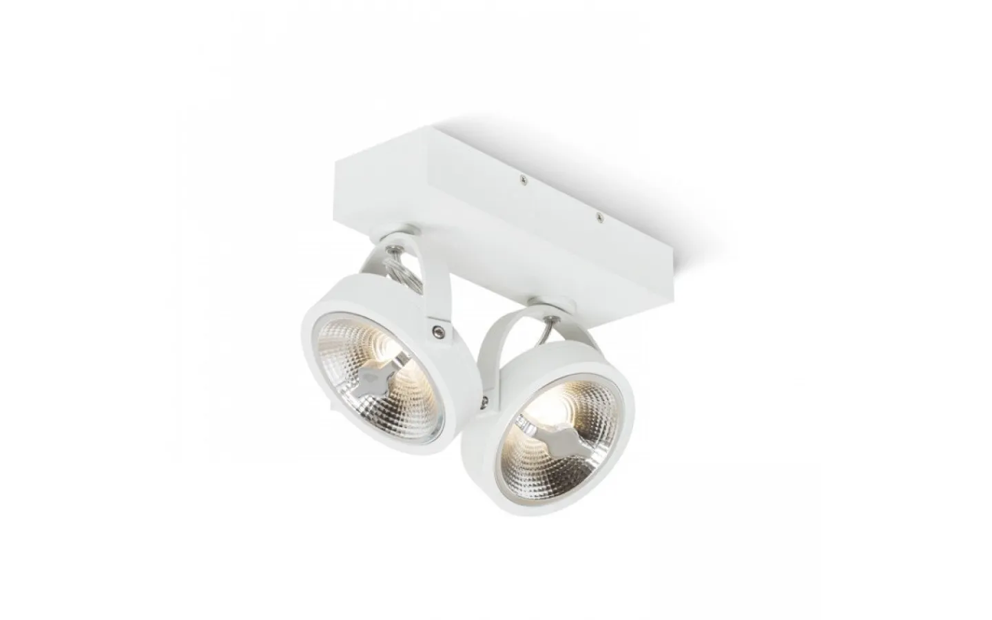 Rendl Kelly II Takspotlight Vit LED 2x12W 3000K* Avlånga Takspotlights|Takspot Med 2 Lampor