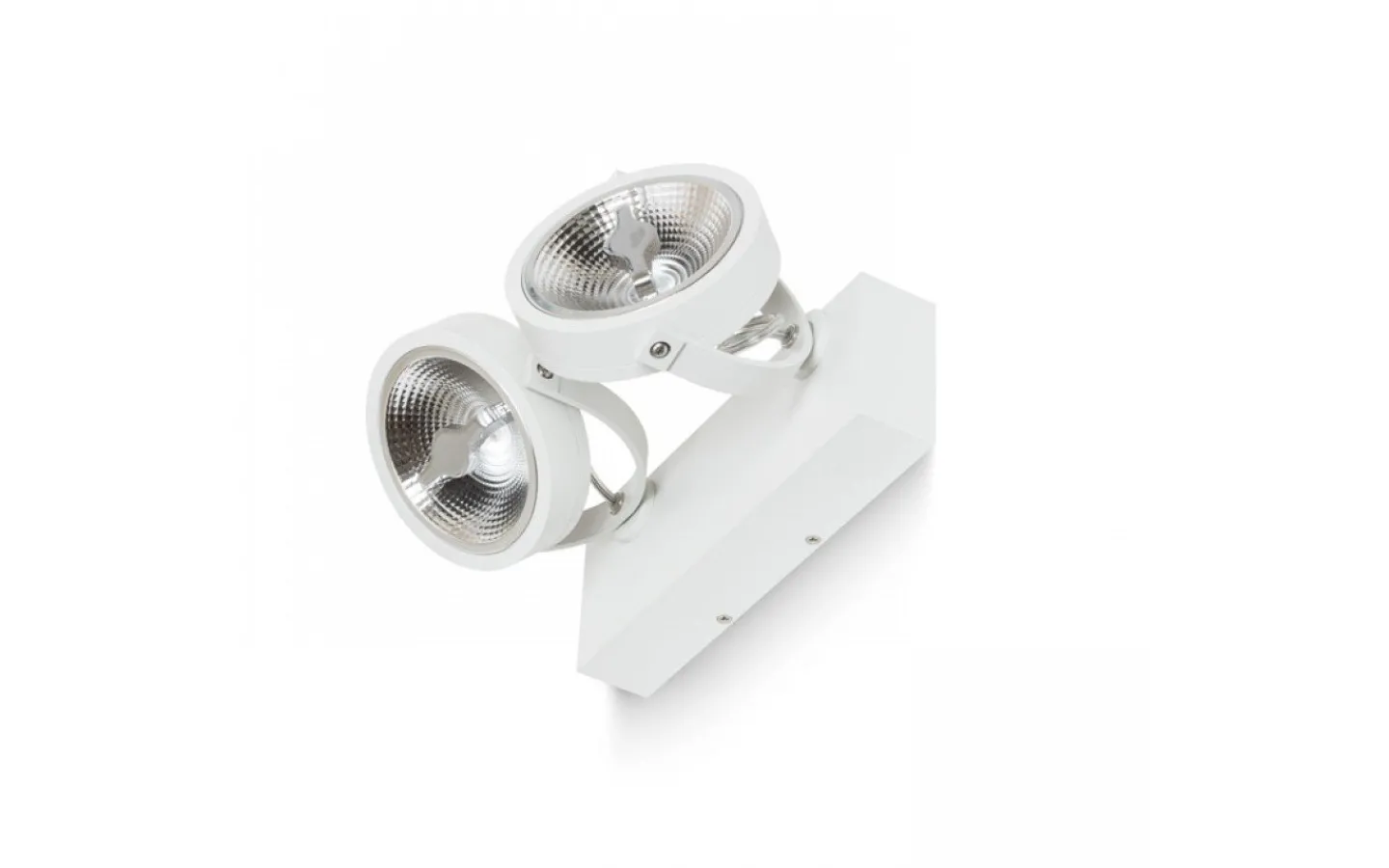 Rendl Kelly II Takspotlight Vit LED 2x12W 3000K* Avlånga Takspotlights|Takspot Med 2 Lampor