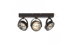 Takspot Med 3 Lampor<Rendl Kelly Takspotlight 44cm LED 3x12W 3000K Svart