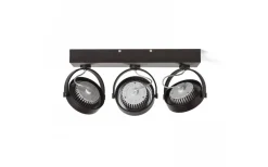 Takspot Med 3 Lampor<Rendl Kelly Takspotlight 44cm LED 3x12W 3000K Svart