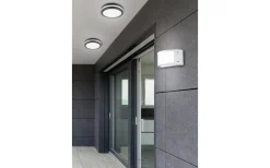 Taklampor Utomhus<Reality Kendal Plafond LED antracit IP54