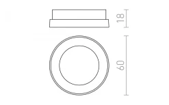 Rendl Kenny Dekorativ Ring Vit* Belysningstillbehör