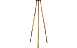 Golvlampor Utomhus<Nordlux Kettle Tripod 110cm Ekträ, tillbehör till Kettle Ø22cm och Kettle Ø36cm