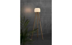 Golvlampor Utomhus<Nordlux Kettle Tripod 110cm Ekträ, tillbehör till Kettle Ø22cm och Kettle Ø36cm