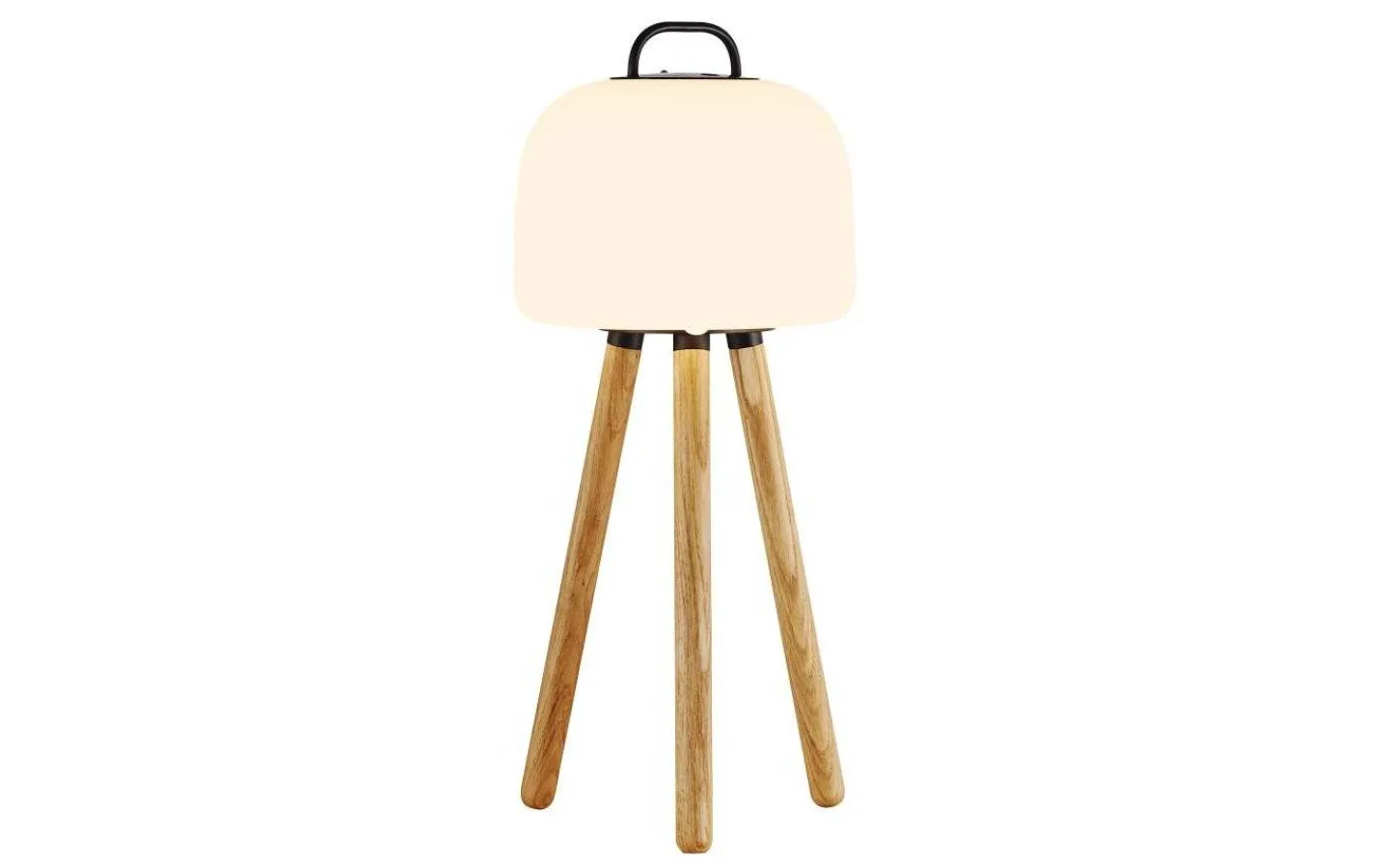 Nordlux Kettle Tripod 31cm Ekträ, tillbehör till Kettle Ø22cm och Kettle Ø36cm* Golvlampor Utomhus