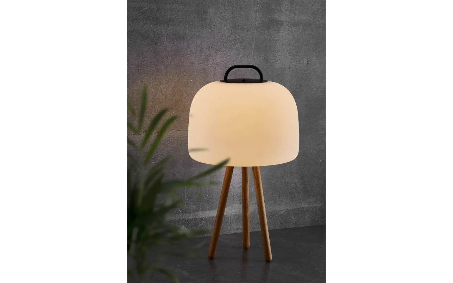 Nordlux Kettle Tripod 31cm Ekträ, tillbehör till Kettle Ø22cm och Kettle Ø36cm* Golvlampor Utomhus