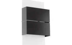 Kibea Fasadlampa LED 3000K 2x2,5W Antracit IP44