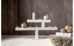 Visa Alla Adventsljusstakar|Adventsljusstakar 31-60 Cm<Star Trading Kivik Adventsljusstake 40cm Vit