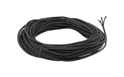 Knoppledning - Svart (25 m)