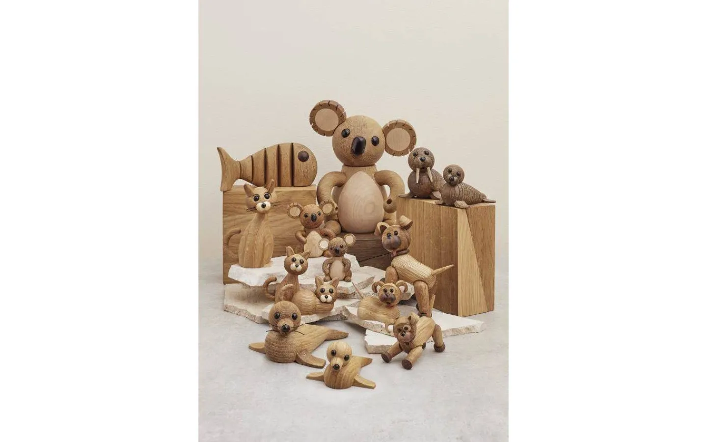 Trädekorationer<Spring Copenhagen Koala Joey Baby Trädekoration 7,5cm Ek/Ask