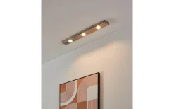 Eglo Kob Bänkbelysning 60cm LED 3000K 3x2,3W Nickel* Bänkbelysning