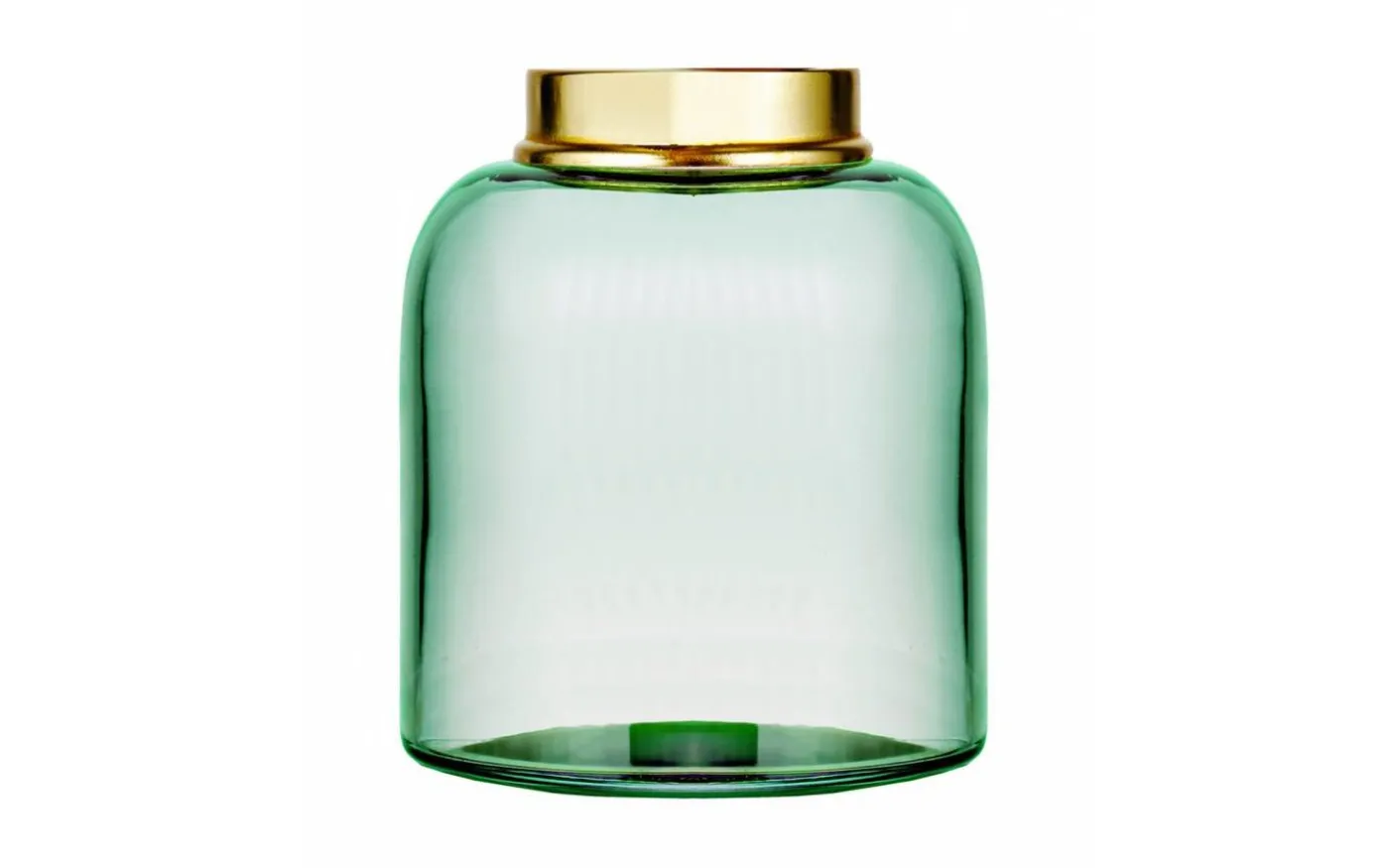 Koholmenoljehus 6''' - Jadegrönt glas / Mässing