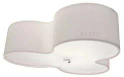 Kolme Takplafond 70cm Textil Vit