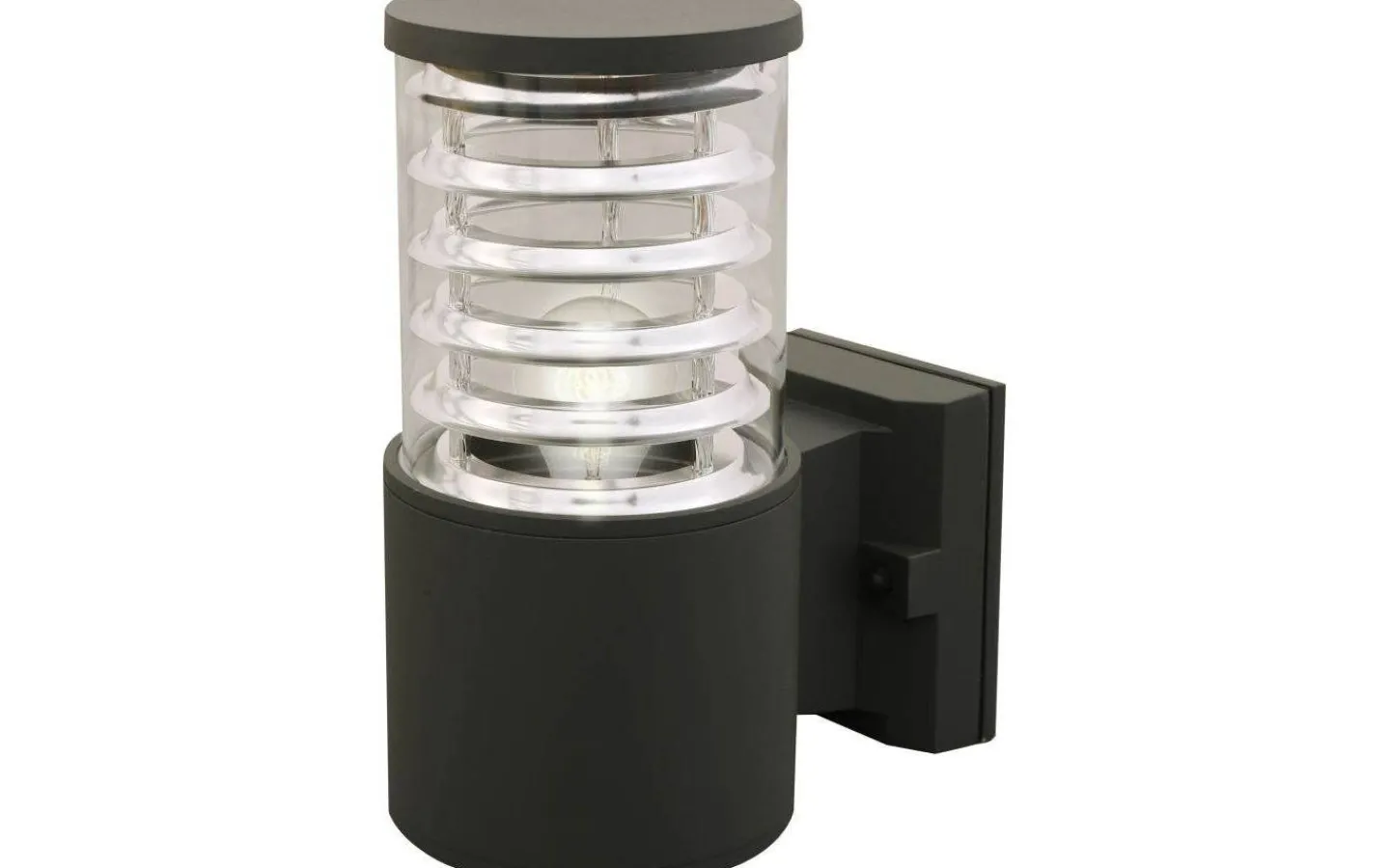 Vägglampor Utomhus<Aneta Kolv Vägglampa Mörkgrå IP44