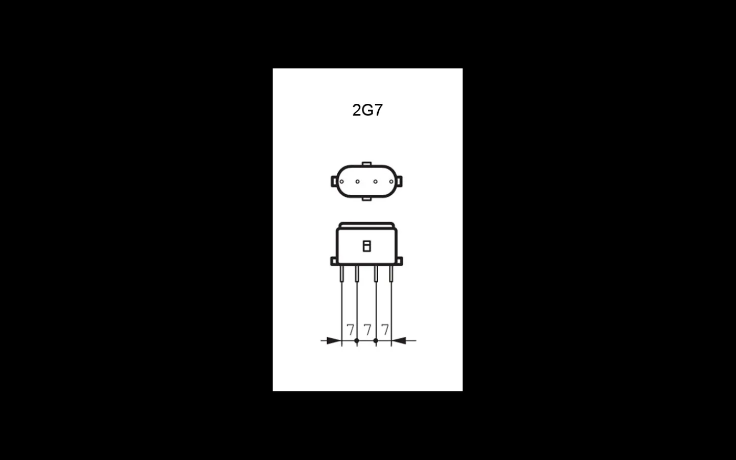2G7 Pls/E Kompaktlysrör<Unison Kompaktlysrör PLS/E 4-pin 2G7 827 11W