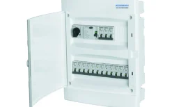 Malmbergs Komplett normcentral i plast, 2x12 moduler* Normkomponenter