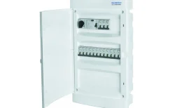 Malmbergs Komplett normcentral i plast, 3x12 moduler* Normkomponenter