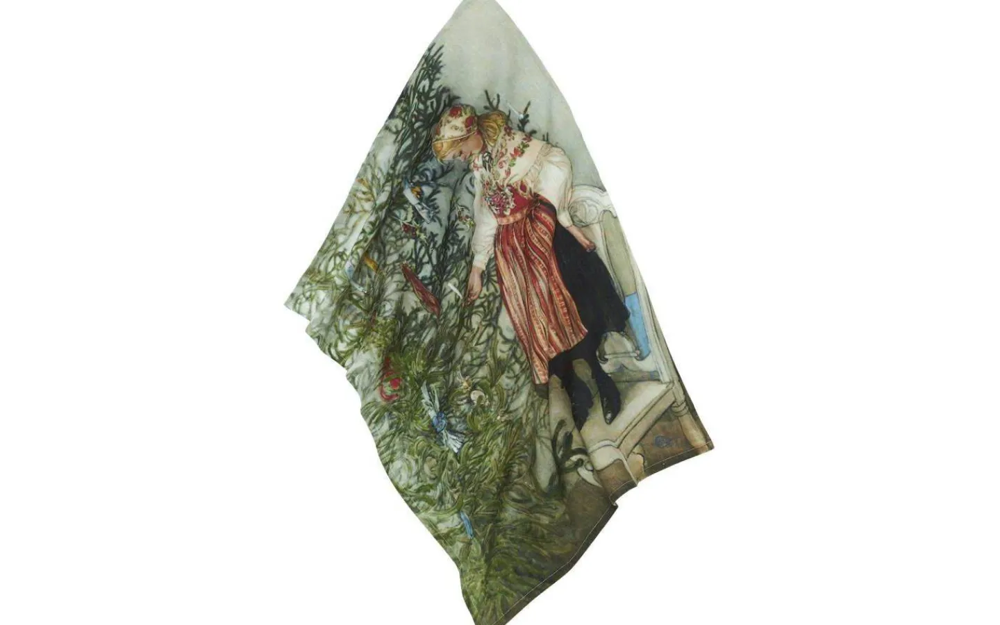 Kökshanddukar|Inredning Jul<Svanefors Konfekt Kökshandduk Grön 50x70cm