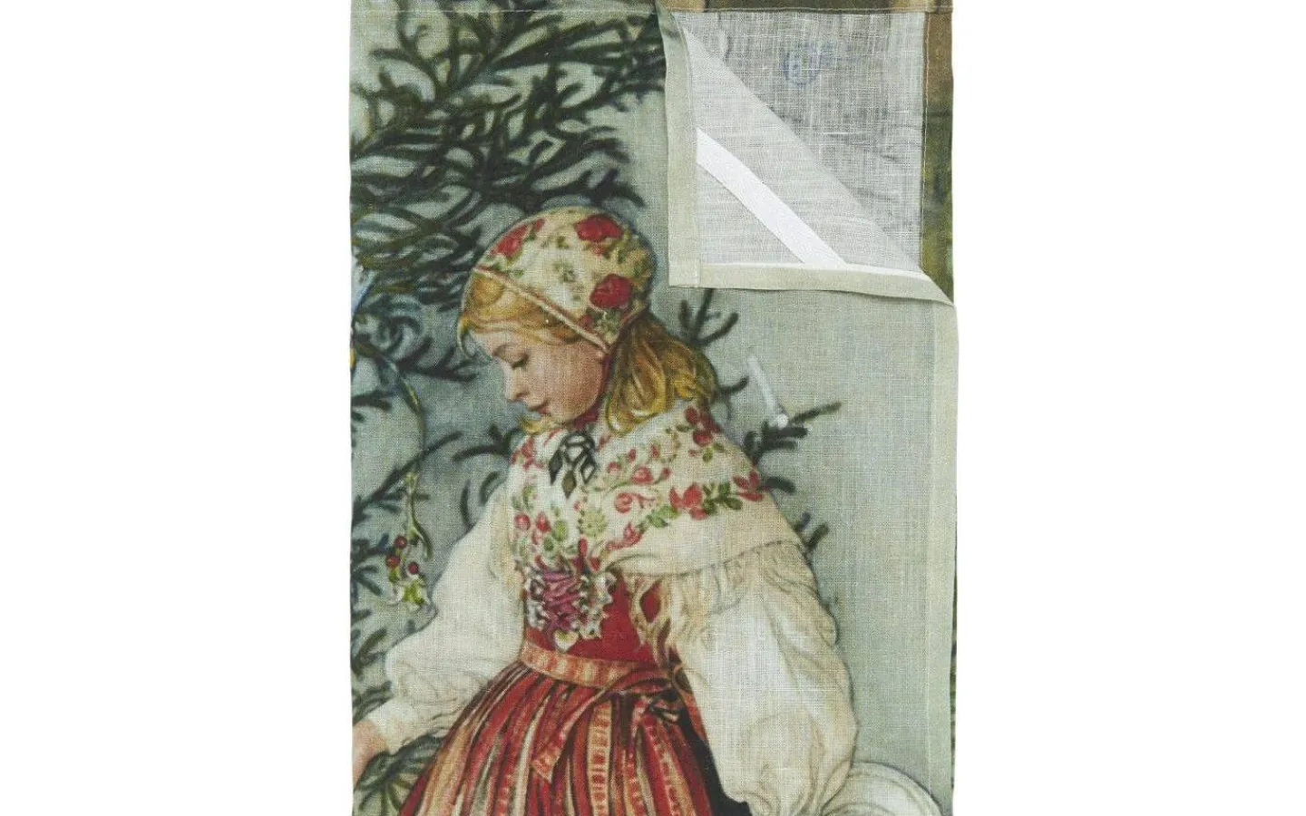 Kökshanddukar|Inredning Jul<Svanefors Konfekt Kökshandduk Grön 50x70cm