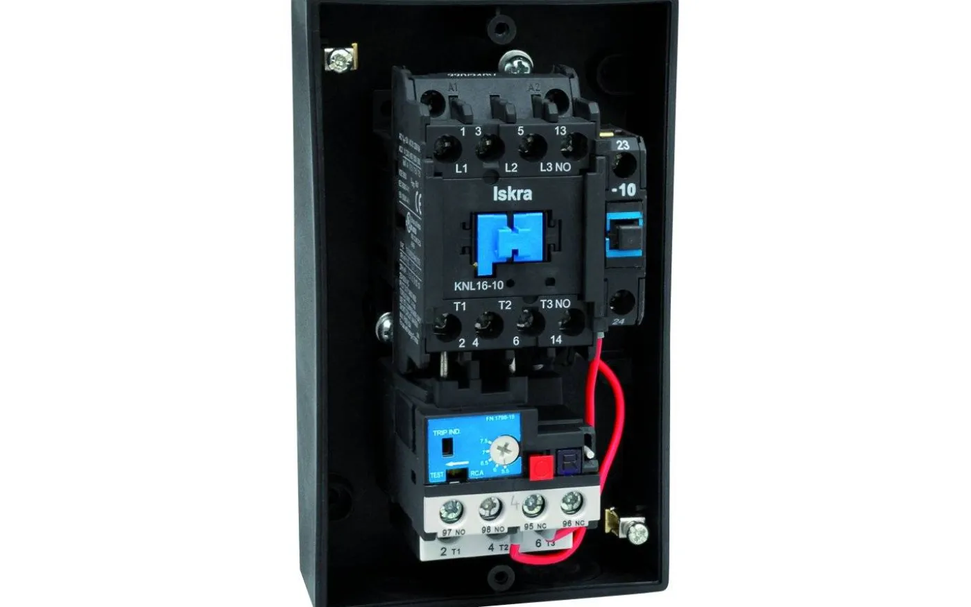 Kontaktormotorskydd, 4,5-6,3A, 400V, IP55