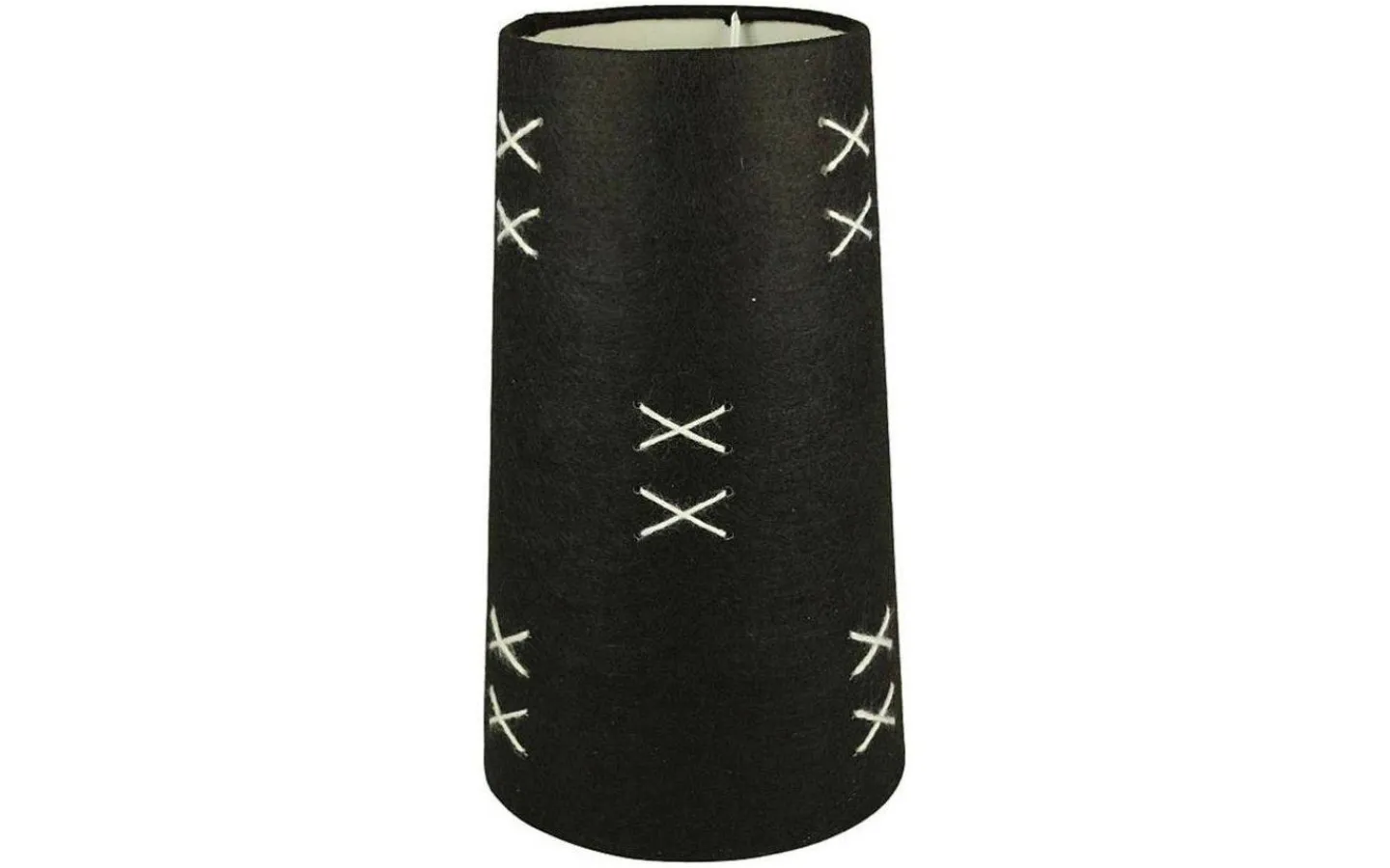 Oriva Kors Lampskärm Ø16cm Svart/Vit* Mönstrade Lampskärmar