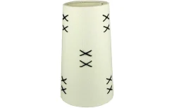 Kors Lampskärm Ø16cm Vit/Svart