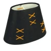 Oriva Kors Lampskärm Oval 22cm Svart/Orange* Ovala Lampskärmar