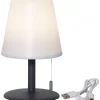 Utomhusdekorationer|Uppladdningsbara Lampor Utomhus<Star Trading Kreta Uppladdningsbar Bordslampa Varmvit 26cm IP44