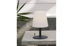 Utomhusdekorationer|Uppladdningsbara Lampor Utomhus<Star Trading Kreta Uppladdningsbar Bordslampa Varmvit 26cm IP44