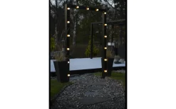 Konstsmide Kristallglans Ljusslinga 9,57m 30L Varmvit LED IP44* Ljusslingor Utomhus|Partyslingor Utomhus 230V