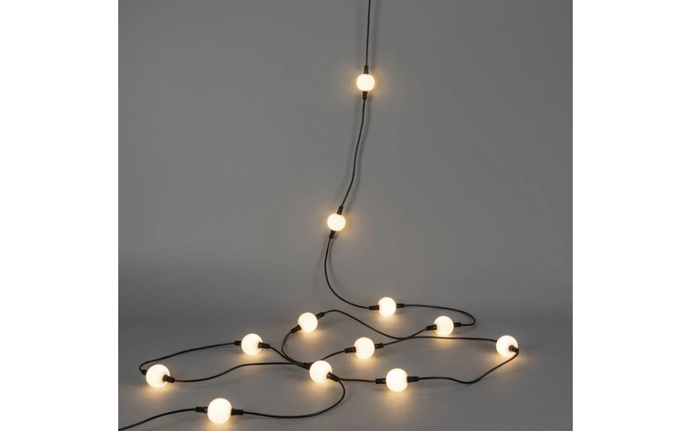 Kristallglans Ljusslinga Startset 6,27m 20L Varmvit LED IP44