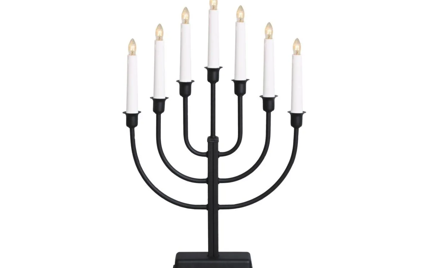 Visa Alla Adventsljusstakar|Adventsljusstakar 31-60 Cm<Star Trading Kristina Adventsljusstake Svart 47cm