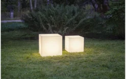 Golvlampor Utomhus<Star Trading Kub GardenLight 30 cm E27 IP65