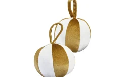 Julgranstillbehör<Svanefors Kula Juldekoration 10cm Guld 2-pack