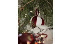 Kula Juldekoration 10cm Röd 2-pack