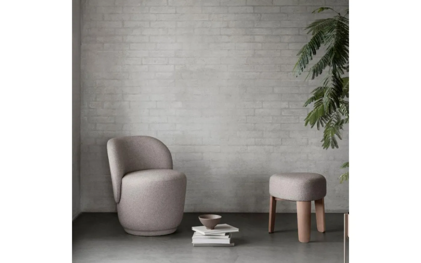 Kumi Skål L Ø17 cm Fungi