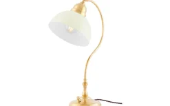 Karlskrona Lampfabrik Kupolskärm 60/170 - Benvitt överfångsglas* Reservglas Och Reservdelar