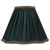 ArmaturHantverk Kurtan Lampskärm Ø22cm Mörkgrön* Plisserade Lampskärmar