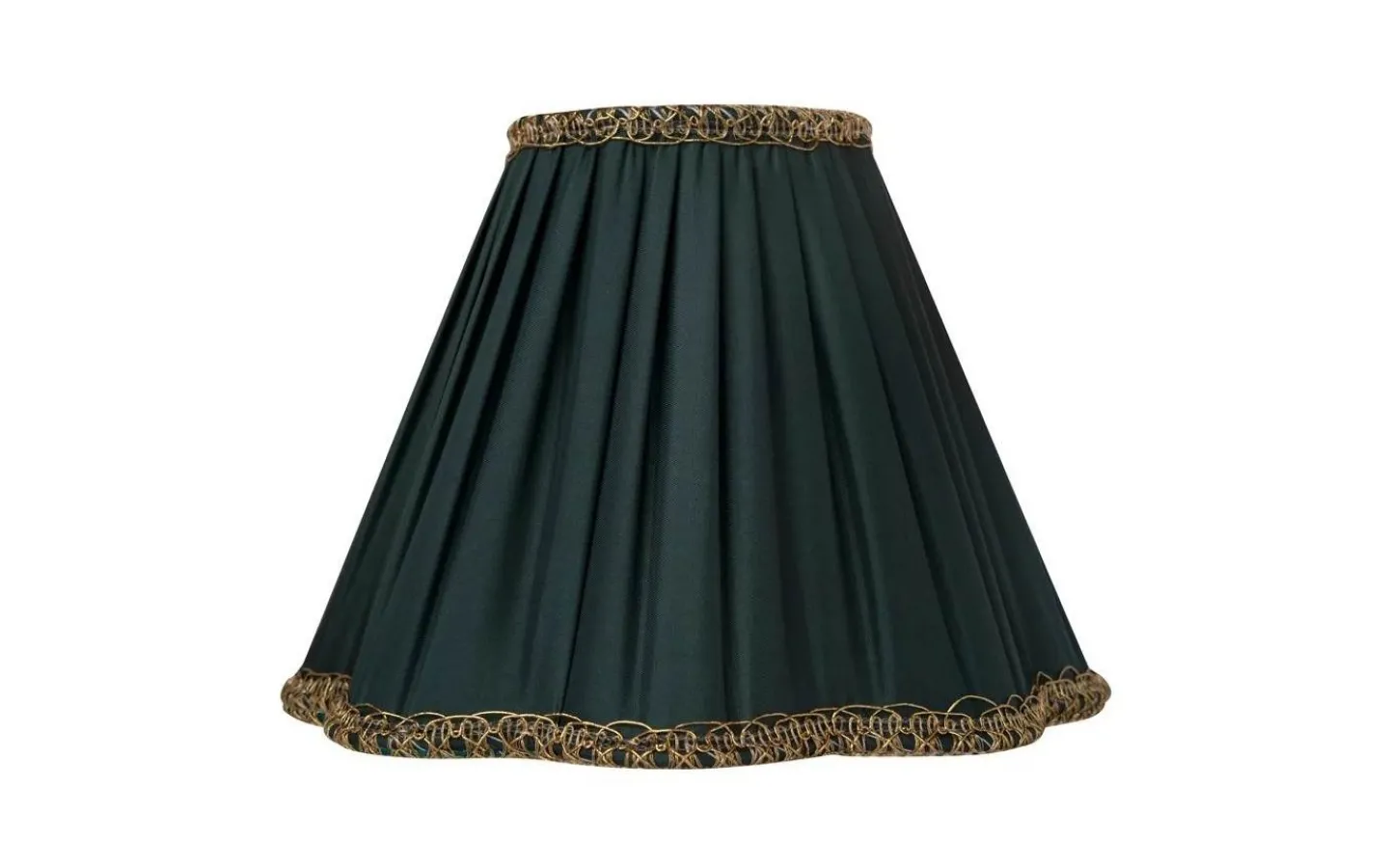 ArmaturHantverk Kurtan Lampskärm Ø22cm Mörkgrön* Plisserade Lampskärmar