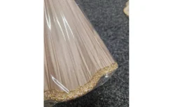 ArmaturHantverk Kurtan Toppringskärm Ø22cm Nougat* Toppringsskärmar|Plisserade Lampskärmar