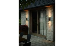 Kyklop Ripple Vägglampa Rost IP54