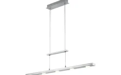 Avlånga Taklampor<Trio Lighting Lacal Takpendel LED i borstat stål