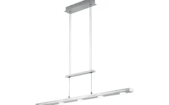 Avlånga Taklampor<Trio Lighting Lacal Takpendel LED i borstat stål