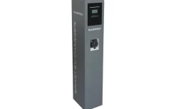 Cee,Skarvkabel,Central,Dimmrar<Malmbergs Laddstople Evon, 2x22kW, WiFi/4G/Ethernet, 64A, 3-fas med uttag, Typ 2, IP54