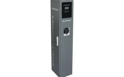 Cee,Skarvkabel,Central,Dimmrar<Malmbergs Laddstople Evon, 2x22kW, WiFi/4G/Ethernet, 64A, 3-fas med uttag, Typ 2, IP54