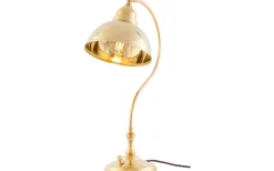 Karlskrona Lampfabrik Lagerlöf - Mässing* Lampfötter|Skrivbordslampor